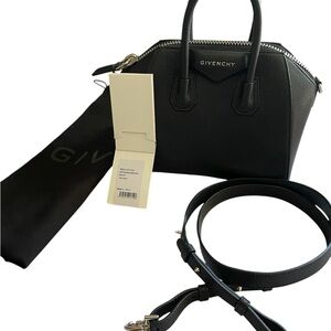 Givenchy Black Leather Handbag